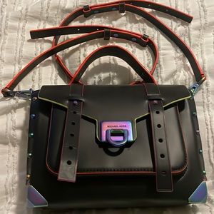 Michael Kors Manhattan satchel with adjustable & detachable strap